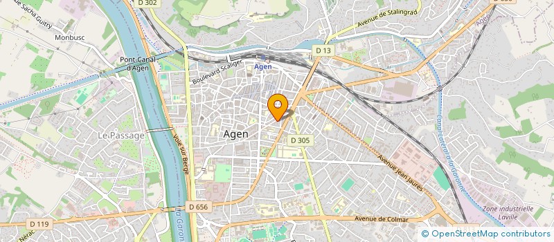 localisation de l'entreprise MONSIEUR NASSIM SYAR  AGEN