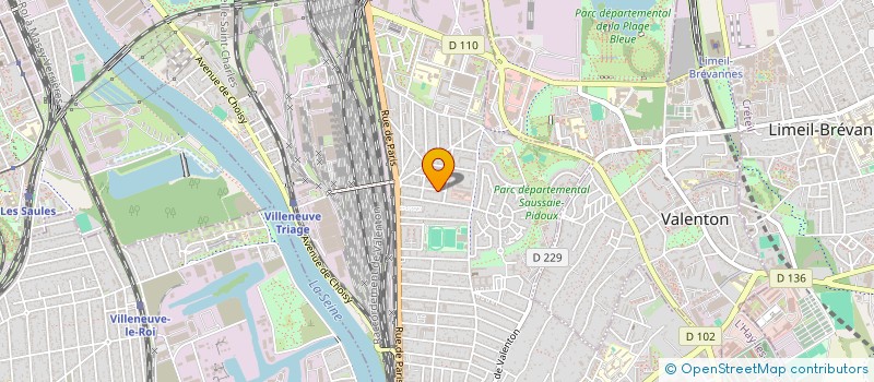 localisation de l'entreprise MONSIEUR NASSIM TAMOUH à VILLENEUVE-SAINT-GEORGES