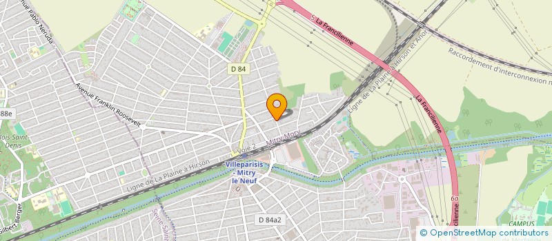 localisation de l'entreprise MONSIEUR NASSIM TERRAS  MITRY-MORY