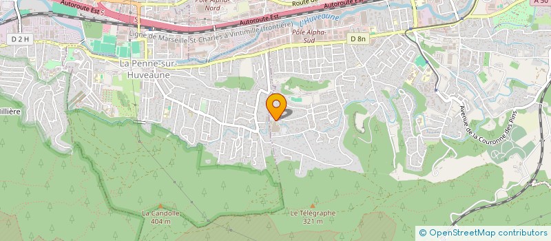 localisation de l'entreprise MONSIEUR NASSIM ZIANE KOLEE  AUBAGNE