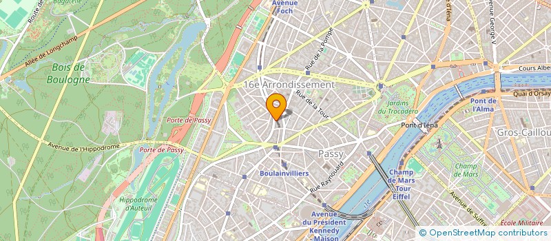 localisation de l'entreprise MONSIEUR NASSIMA OUARI à PARIS