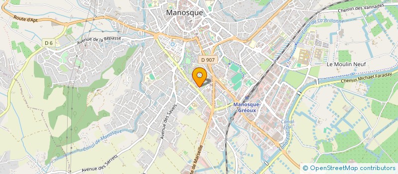localisation de l'entreprise MONSIEUR NASSIME BOUASKER à MANOSQUE