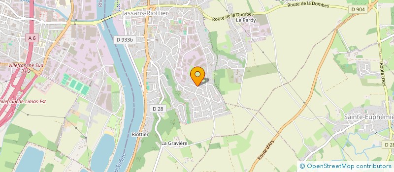 localisation de l'entreprise MONSIEUR NASSIME CHENNIFA  JASSANS-RIOTTIER