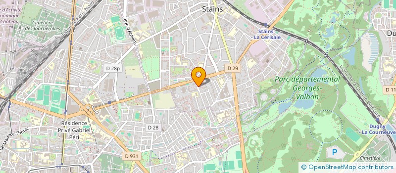 localisation de l'entreprise MONSIEUR NASSIME SOUSSOU à STAINS