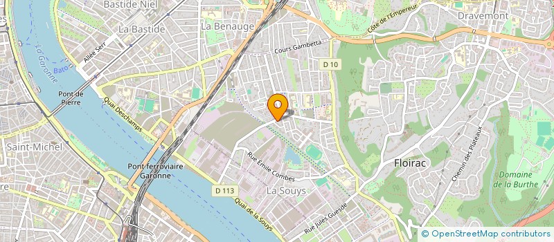 localisation de l'entreprise MONSIEUR NASSIR BELHIMEUR  FLOIRAC