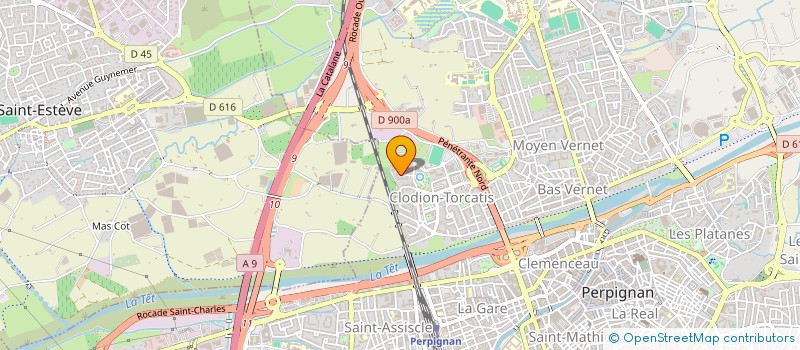 localisation de l'entreprise MONSIEUR NASSIR CHERIFI  PERPIGNAN