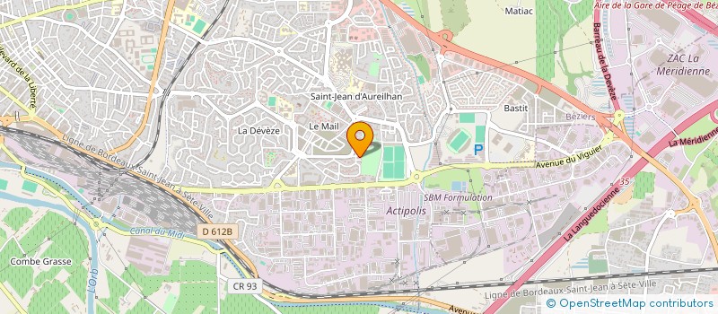 localisation de l'entreprise MONSIEUR NASSIR EL AIADI  BEZIERS