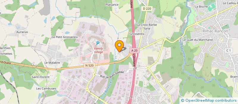 localisation de l'entreprise MONSIEUR NASSIR MOKHTARI à LIMOGES