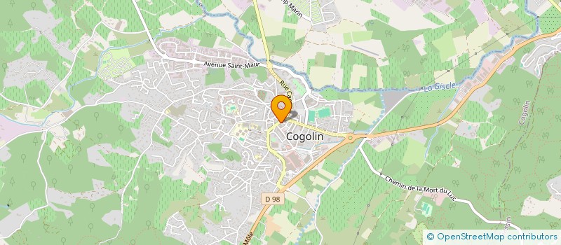 localisation de l'entreprise MONSIEUR NASSIREDDINE BOUZIDI à COGOLIN