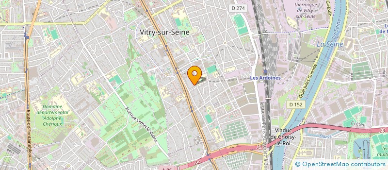 localisation de l'entreprise MONSIEUR NASSORO MOUHAMADY ASSANY  VITRY-SUR-SEINE