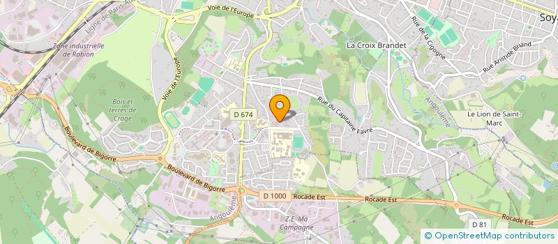 localisation de l'entreprise MONSIEUR NASSOUR ISMAIL SEID  ANGOULEME