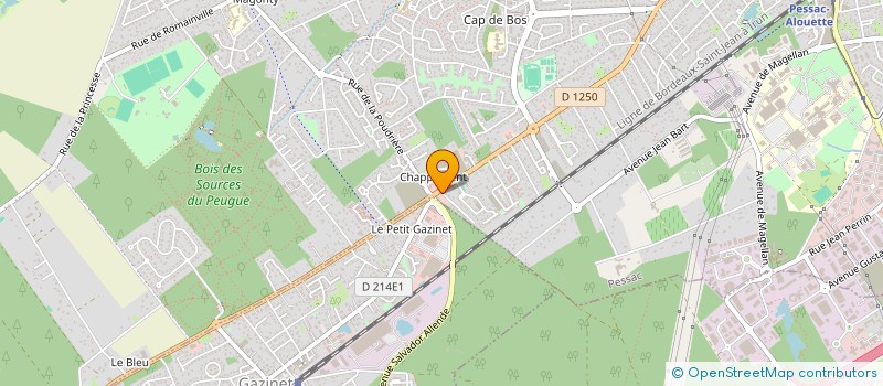 localisation de l'entreprise MONSIEUR NASSR KABRITI à PESSAC