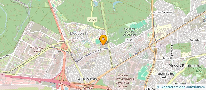 localisation de l'entreprise MONSIEUR NASSREEN MOHAMED à CLAMART