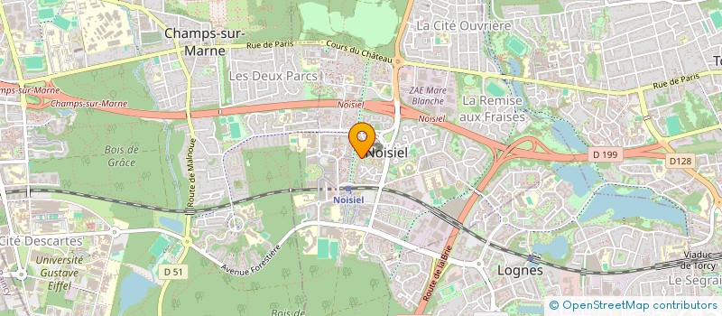 localisation de l'entreprise MONSIEUR NASSUR M'HOUMADI OUSSOUFI  NOISIEL