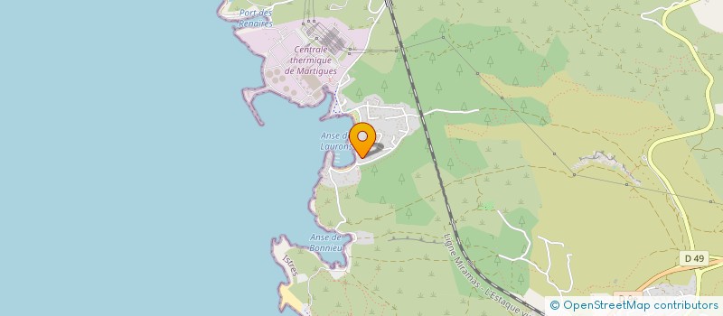 localisation de l'entreprise MONSIEUR NASSURIDINI ABOUDOU  MARTIGUES