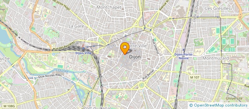 localisation de l'entreprise MONSIEUR NATACHA GRIENAY à DIJON