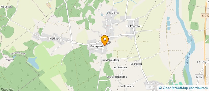 localisation de l'entreprise MONSIEUR NATAEL DAUNIT  VOUNEUIL-SUR-VIENNE