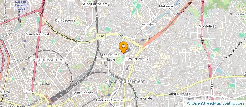 localisation de l'entreprise MONSIEUR NATAL RONFORT à MARSEILLE