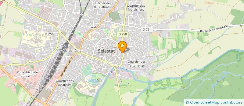 localisation de l'entreprise MONSIEUR NATALE LAZZARO à SELESTAT