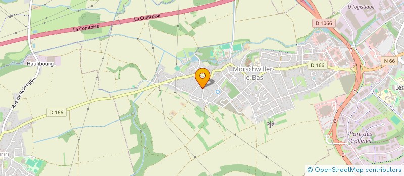 localisation de l'entreprise MONSIEUR NATALE VITALE  MORSCHWILLER-LE-BAS