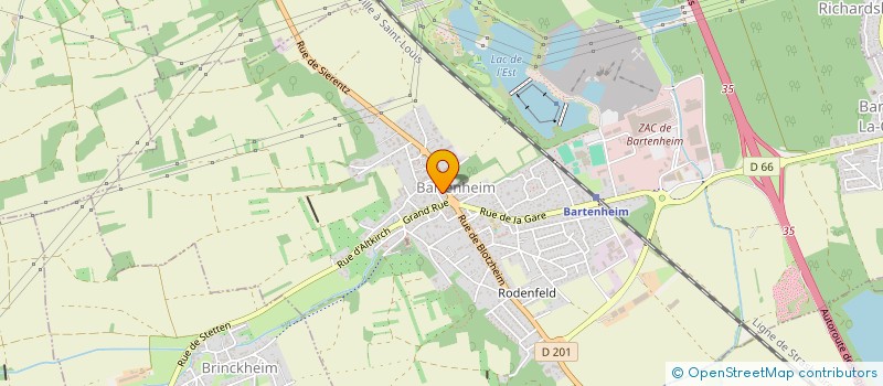 localisation de l'entreprise MONSIEUR NATALINO SABLONE  BARTENHEIM