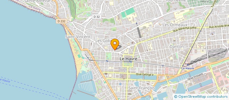 localisation de l'entreprise MONSIEUR NATAMA MENDY à LE HAVRE