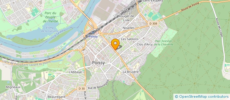 localisation de l'entreprise MONSIEUR NATAN CNUDDE  MEZIERES-SUR-SEINE