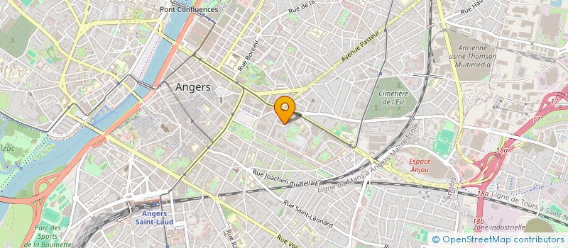 localisation de l'entreprise MONSIEUR NATAN DILGE à ANGERS