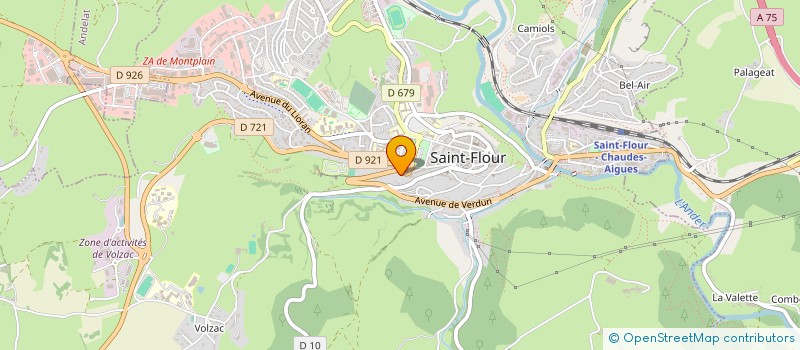 localisation de l'entreprise MONSIEUR NATAN GUILLOTEAUX à SAINT-FLOUR