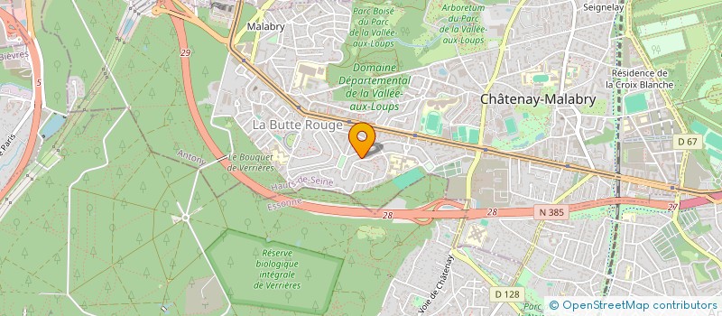 localisation de l'entreprise MONSIEUR NATAN MEUNIER  CHATENAY-MALABRY