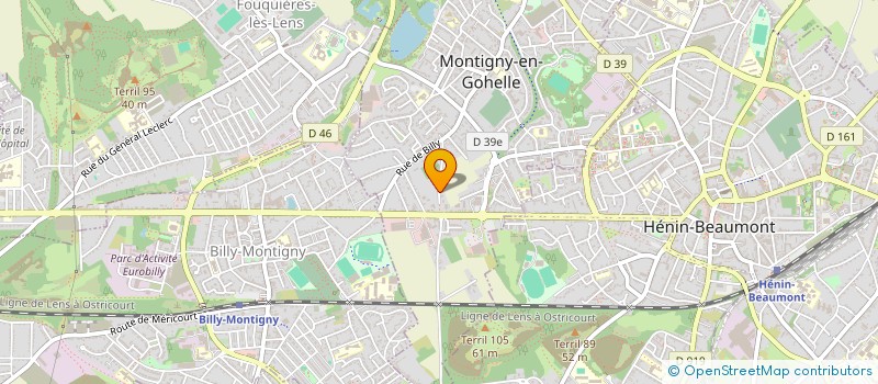 localisation de l'entreprise MONSIEUR NATAN PENNEQUIN  MONTIGNY-EN-GOHELLE