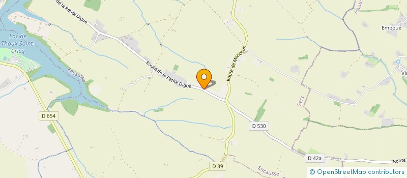 localisation de l'entreprise MONSIEUR NATAN VIGER  ENCAUSSE