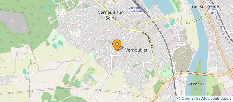 localisation de l'entreprise MONSIEUR NATANAEL LACOUR à VERNOUILLET