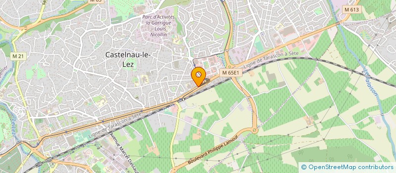 localisation de l'entreprise MONSIEUR NATANAEL ROJAS à CASTELNAU-LE-LEZ