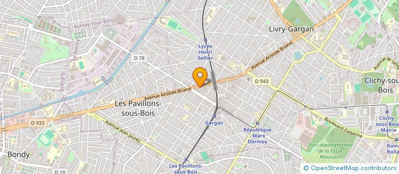 localisation de l'entreprise MONSIEUR NATANEL BERDAH  LES PAVILLONS-SOUS-BOIS