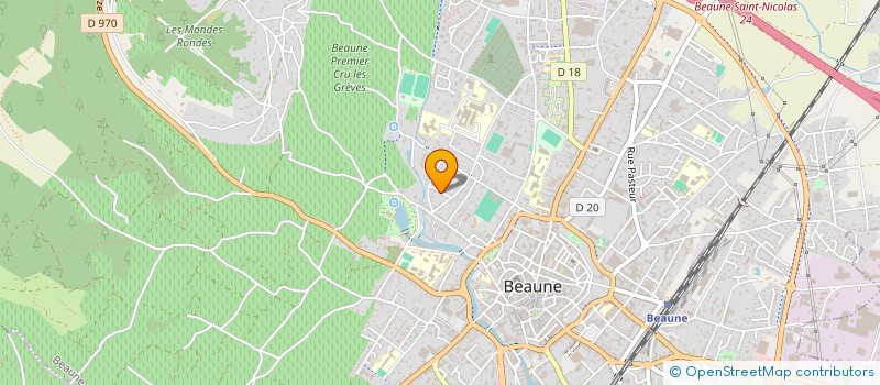 localisation de l'entreprise MONSIEUR NATAO DUTTON à BEAUNE
