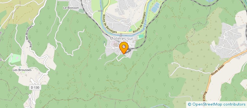 localisation de l'entreprise MONSIEUR NATCHEZ SOURIAU  MOLIERES-SUR-CEZE