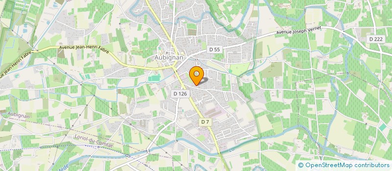 localisation de l'entreprise MONSIEUR NATHAEL MARI  AUBIGNAN