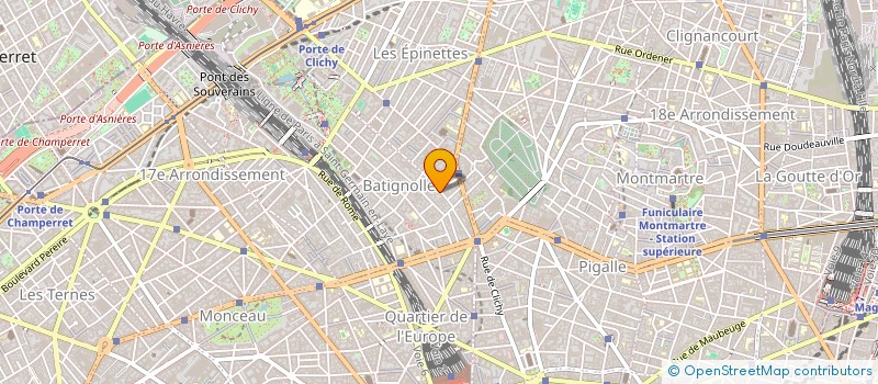 localisation de l'entreprise MONSIEUR NATHAEL PERRENOUD  PARIS