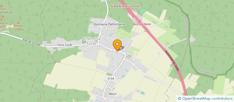 localisation de l'entreprise MONSIEUR NATHALIE PAYLOT à ACHERES-LA-FORET