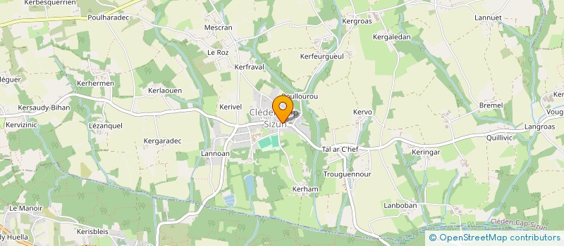 localisation de l'entreprise MONSIEUR NATHALIE PERHERIN à CLEDEN-CAP-SIZUN
