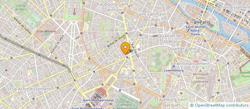 localisation de l'entreprise MONSIEUR NATHALIE PERRIN  PARIS