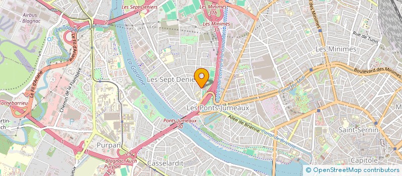 localisation de l'entreprise MONSIEUR NATHAN ABEHSERRA à TOULOUSE
