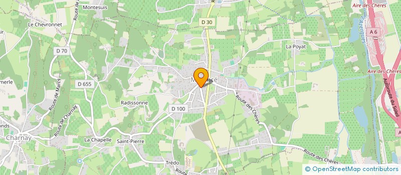 localisation de l'entreprise MONSIEUR NATHAN ACARIE  MORANCE