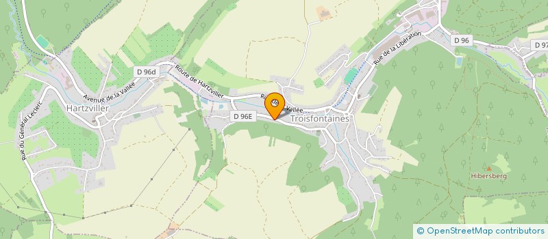 localisation de l'entreprise MONSIEUR NATHAN AMARO AFONSO  TROISFONTAINES