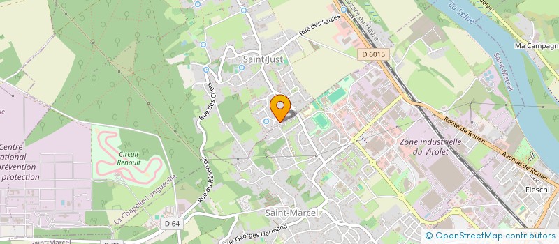 localisation de l'entreprise MONSIEUR NATHAN AUVRAY  LA CHAPELLE-LONGUEVILLE