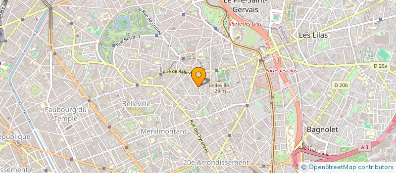 localisation de l'entreprise MONSIEUR NATHAN BARON  PARIS