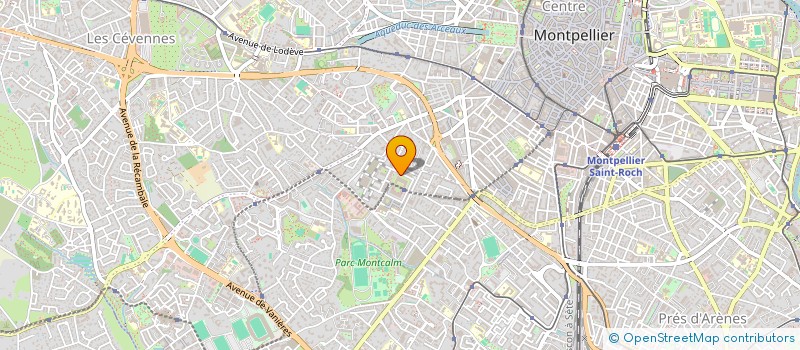 localisation de l'entreprise MONSIEUR NATHAN BARTHOLOME à MONTPELLIER