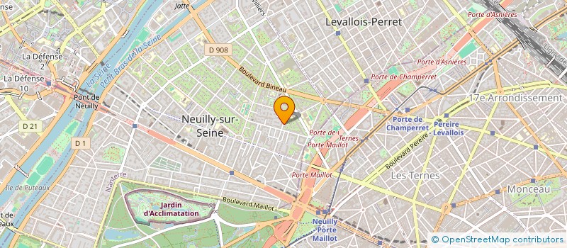 localisation de l'entreprise MONSIEUR NATHAN BEN-AMOU à NEUILLY-SUR-SEINE