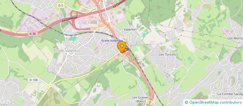 localisation de l'entreprise MONSIEUR NATHAN BERNARD  PIREY